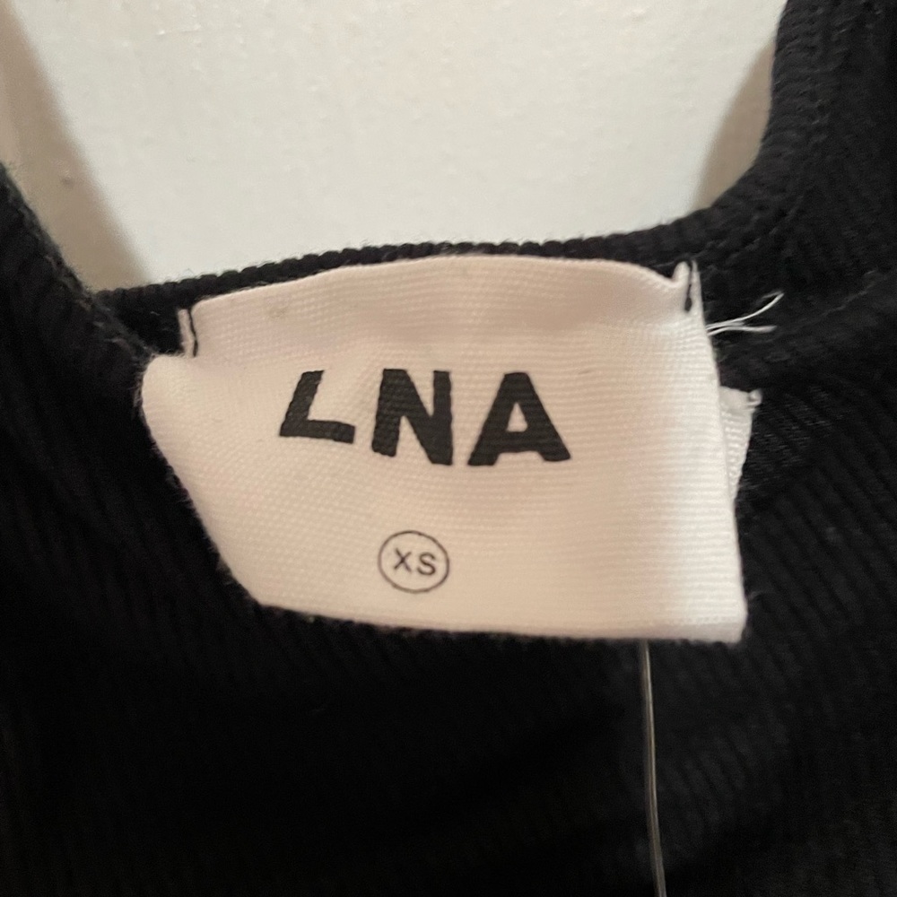NWT LNA Ribbed One Strap Top - Picture 6 of 6